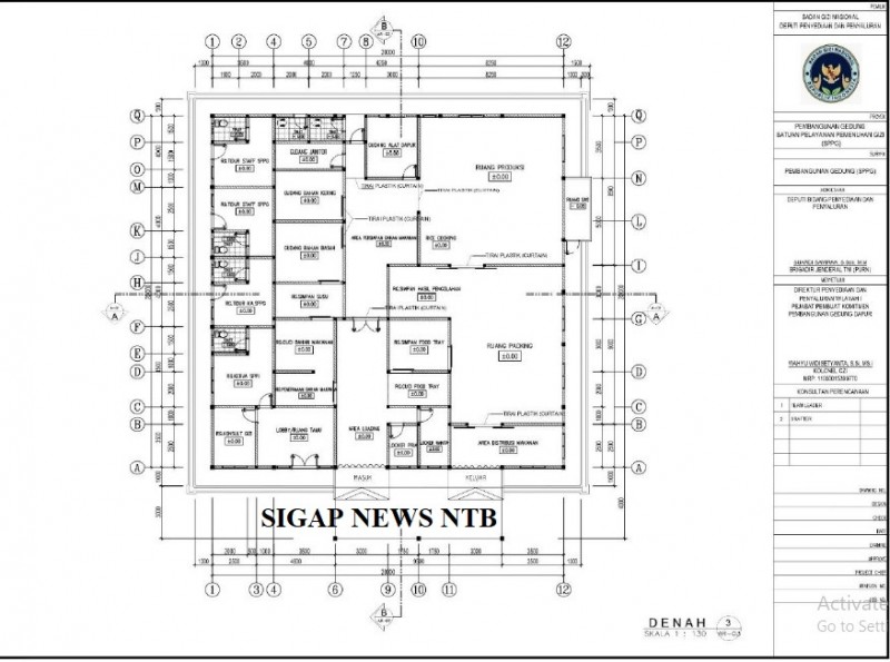 Foto Denah Detail Dapur MBG Standar BGN RI Berdasarkan Juknis Februari 2025 (Dok. Pribadi) Foto Denah Detail Dapur MBG Standar BGN RI Berdasarkan Juknis Februari 2025 (Dok. Pribadi)